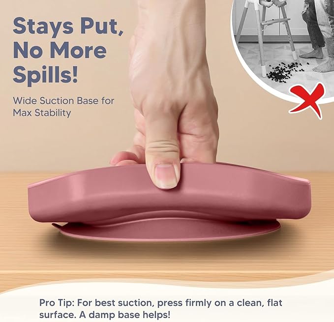 6-Piece Silicone Baby Feeding Set