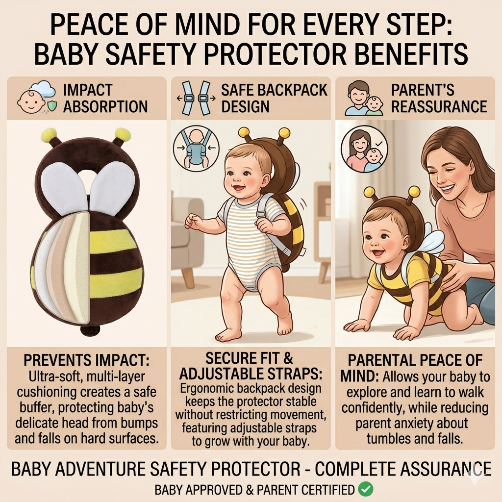 Baby Head & Back Protector Cushion